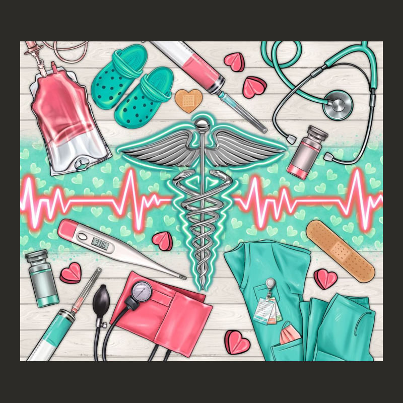 Nurse Medical Equipment Heavy Core Tee by TumblerDesignByShophia | Teevron