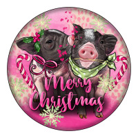 Pink Merry Christmas Pig | Teevron
