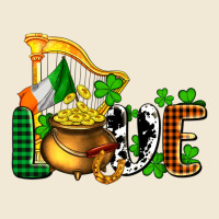St. Patrick's Love And Golds Ladies Tee | Teevron