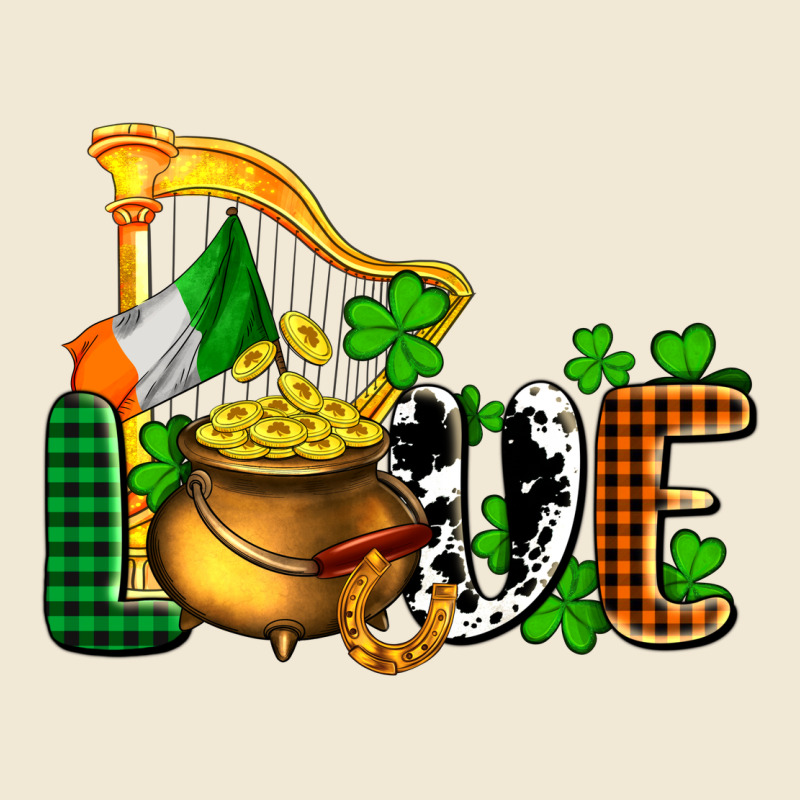 St. Patrick's Love And Golds Ladies Tee by OliviaCreatesArt | Teevron