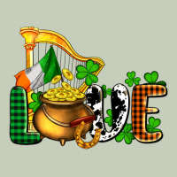 St. Patrick's Love And Golds Ladies Tee | Teevron