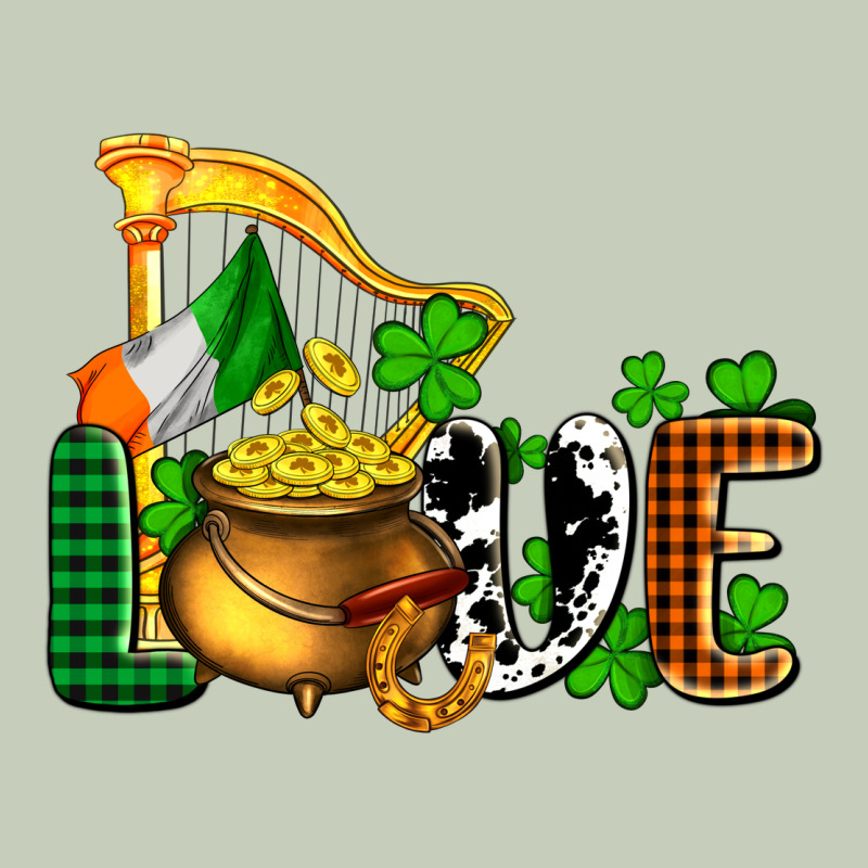 St. Patrick's Love And Golds Ladies Tee by OliviaCreatesArt | Teevron