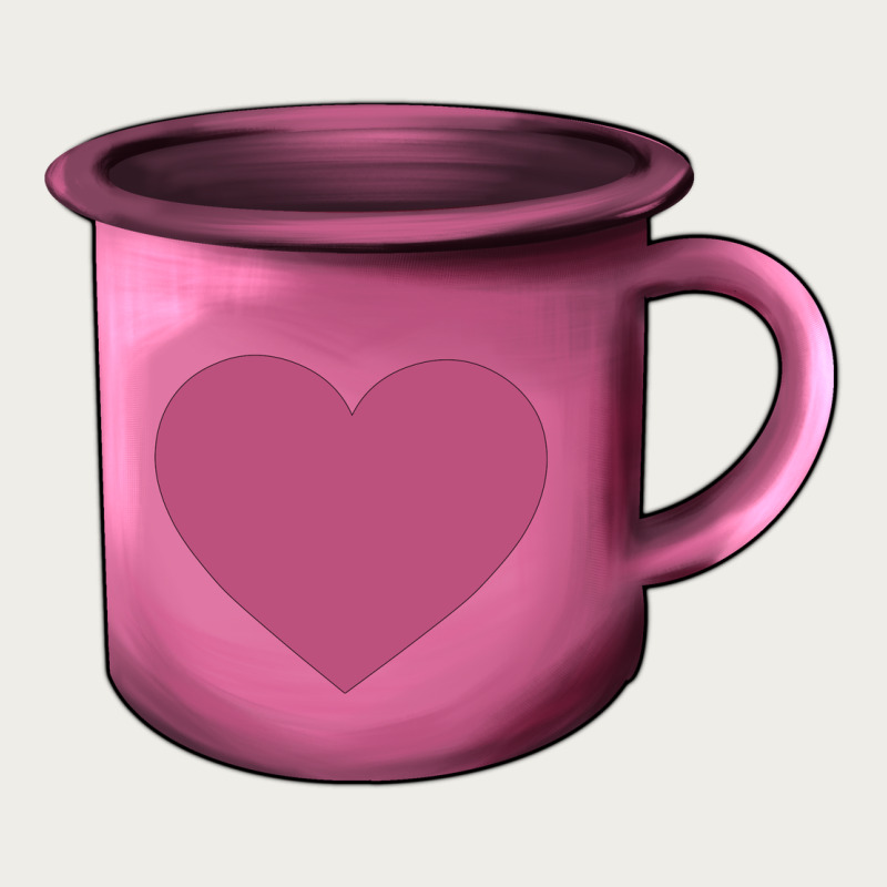 Valentine's Day Heart Mug Zipper Hoodie by AdoDesignShop | Teevron