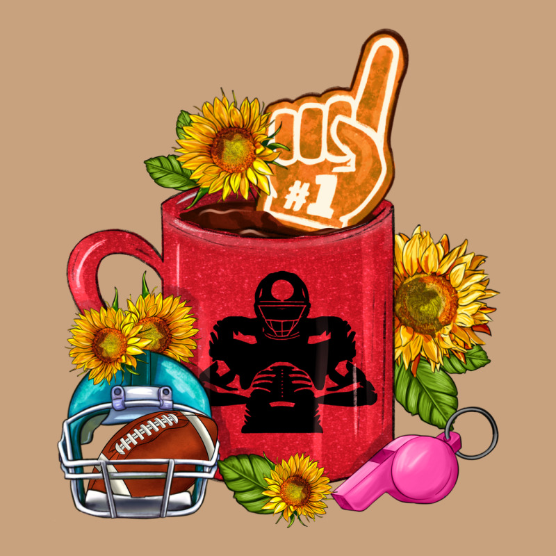 Western Football Coffee Cup Vintage Tee by FaDigitalArtStudio | Teevron