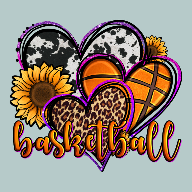 Basketball Hearts Heavy Core Tee by Jasminsmagicworld | Teevron