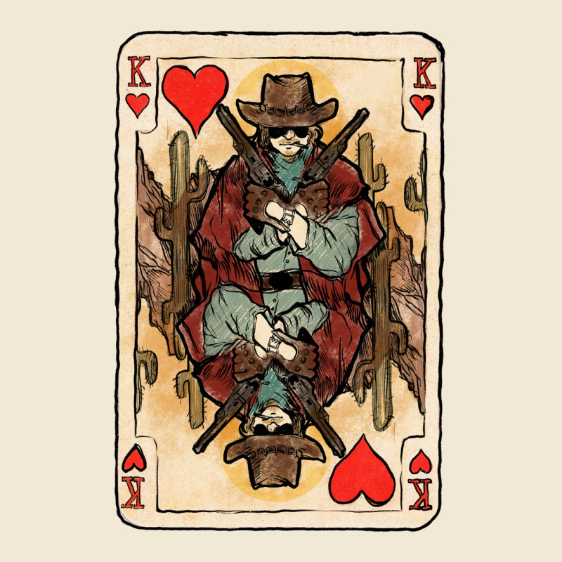 King Of Hearts Cowboy Premium Tee by HowdyJamesFarm | Teevron