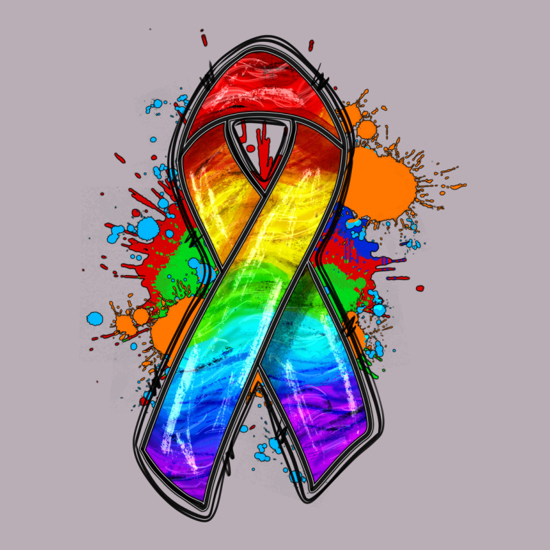 Pride Ribbon Vintage Tee by FaDigitalArtStudio | Teevron