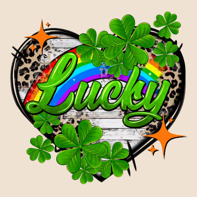 Lucky Heart St. Patricks Day Urban Heavy Tee by FaDigitalArtStudio | Teevron