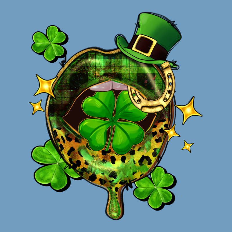 St. Patrick's Day Lip Urban Heavy Tee by FaDigitalArtStudio | Teevron