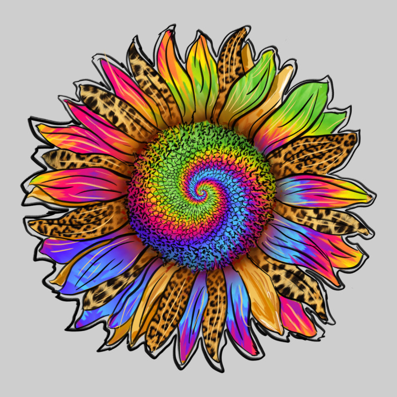 Tie Dye Sunflower Premium Tee by RanaPortraitStore | Teevron