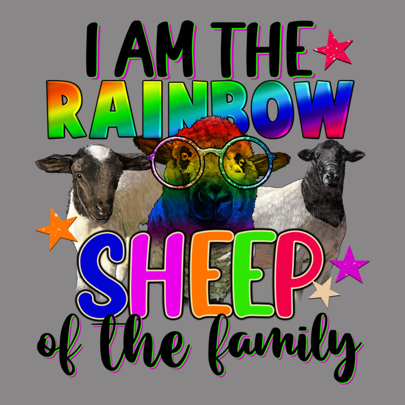 I Am The Rainbow Sheep Of The Family Vintage Tee by FaDigitalArtStudio | Teevron