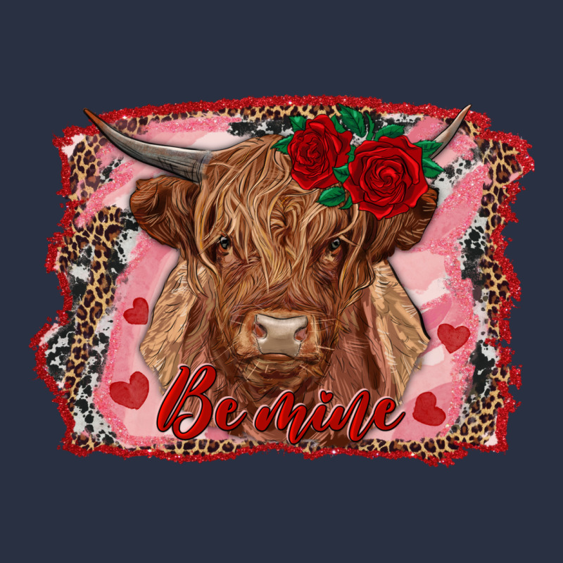 Be Mine Highland Cow Heavyweight Sweatshirt by AdoDesignShop | Teevron