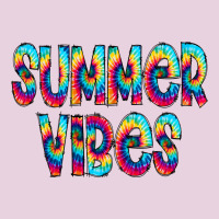 Summer Vibes Tie Dye Doodle Ladies Tee | Teevron