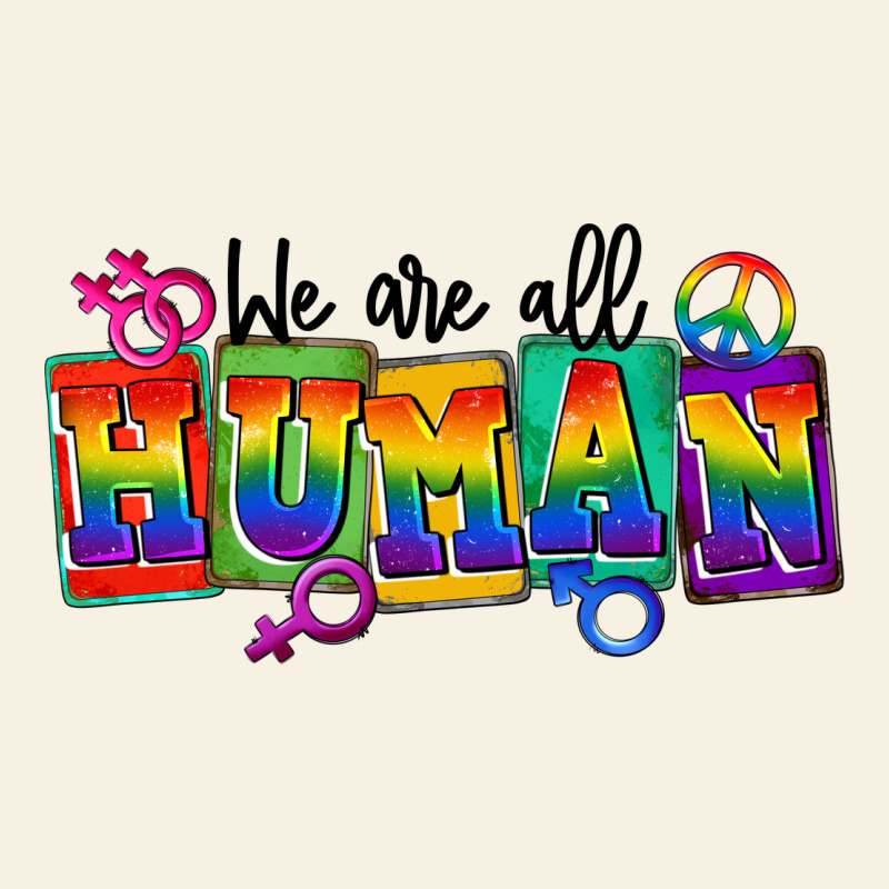 We Are All Human Vintage Tee by FaDigitalArtStudio | Teevron