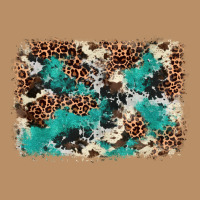 Cowhide Turquoise Glitter Vintage Hoodie | Teevron