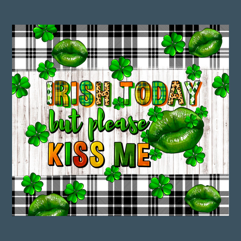 Irish Today But Please Kiss Me St. Patricks Day Urban Heavy Tee by FaDigitalArtStudio | Teevron