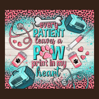 Every Patient Leaves A Paw Print In My Heart Heavy Core Tee | Teevron