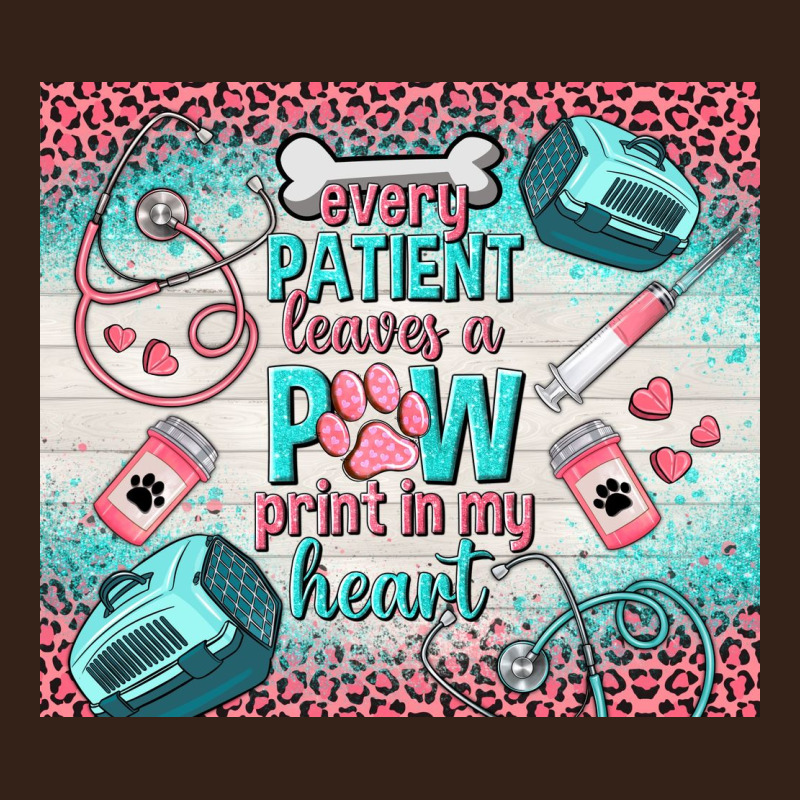 Every Patient Leaves A Paw Print In My Heart Heavy Core Tee by TumblerDesignByShophia | Teevron