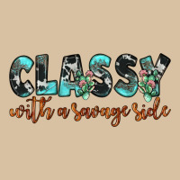 Classy With A Savage Side Heavyweight Hoodie | Teevron