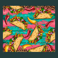 Mexican Taco Paper Glitter Leopard Wooden Classic Tee | Teevron