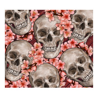 skulls and flowers | Teevron