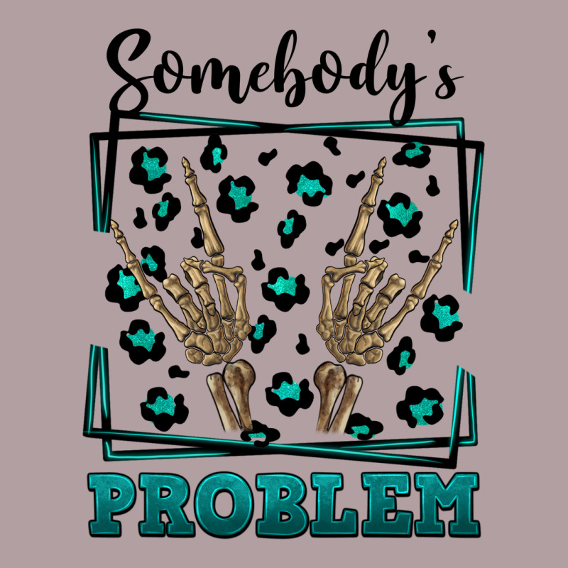 Somebody's Problem Hand Skeleton Vintage Hoodie by FaDigitalArtStudio | Teevron