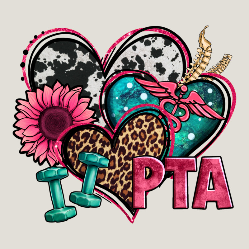 Pta Physical Therapy Assistant Hearts Heavy Core Tee by Jasminsmagicworld | Teevron
