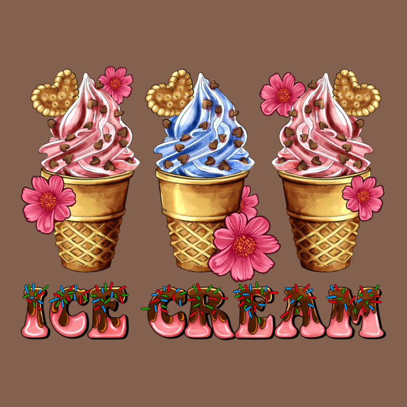 Floral Ice Cream Zipper Hoodie by AdoDesignShop | Teevron