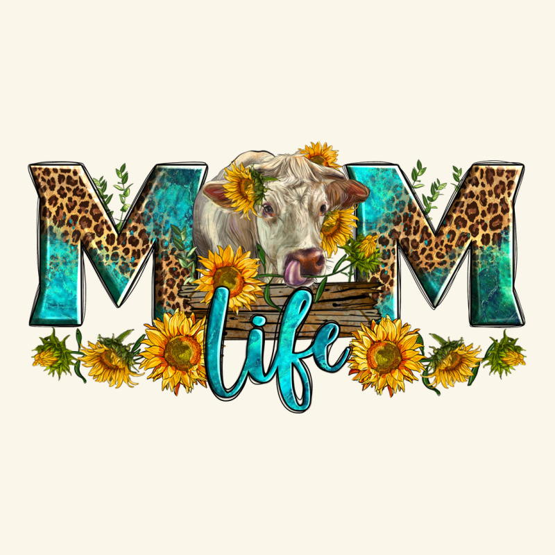 Western Charolais Cow Mom Life Premium Hoodie by LillyAllenDesigns | Teevron