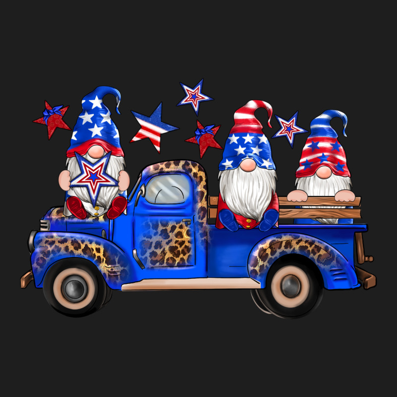 American Flag Gnomes Truck Classic Tee by Artiststas | Teevron