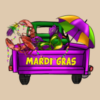 Mardi Grass Umbrella With Truck Heavyweight Sweatshirt | Teevron