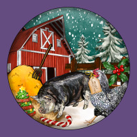 Christmas On The Farm Vintage Hoodie | Teevron