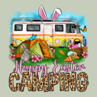 Happy Easter Camping Ladies Tee | Teevron