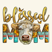 Western Blessed Mom Charolais Bull Premium Hoodie | Teevron