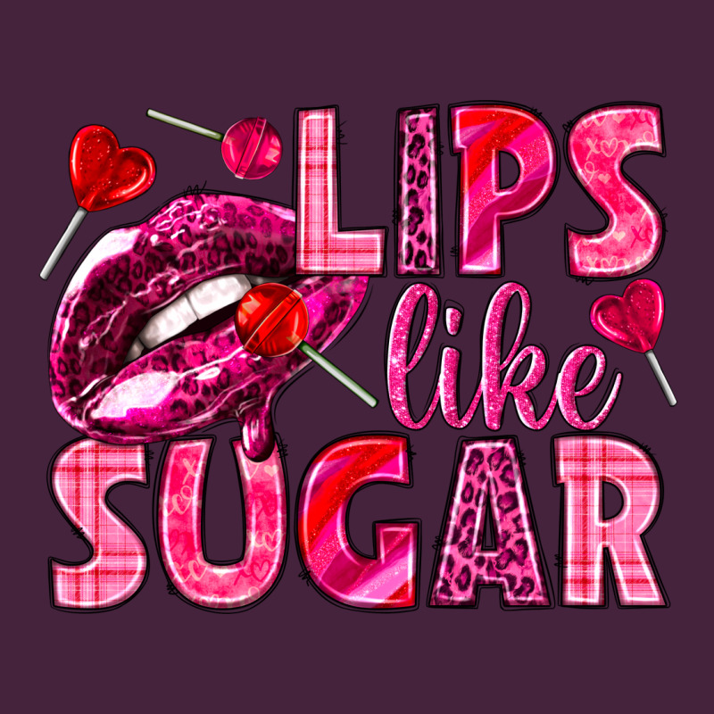 Lips Like Sugar Valentine's Day Premium Tee by HowdyJamesFarm | Teevron