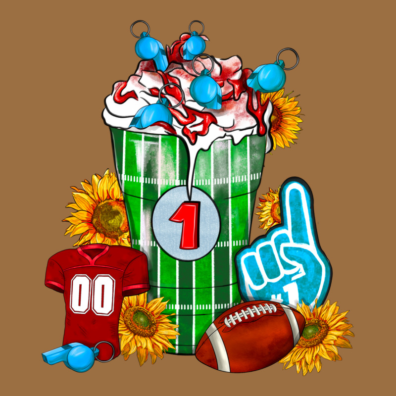 Football Frappe Vintage Tee by FaDigitalArtStudio | Teevron