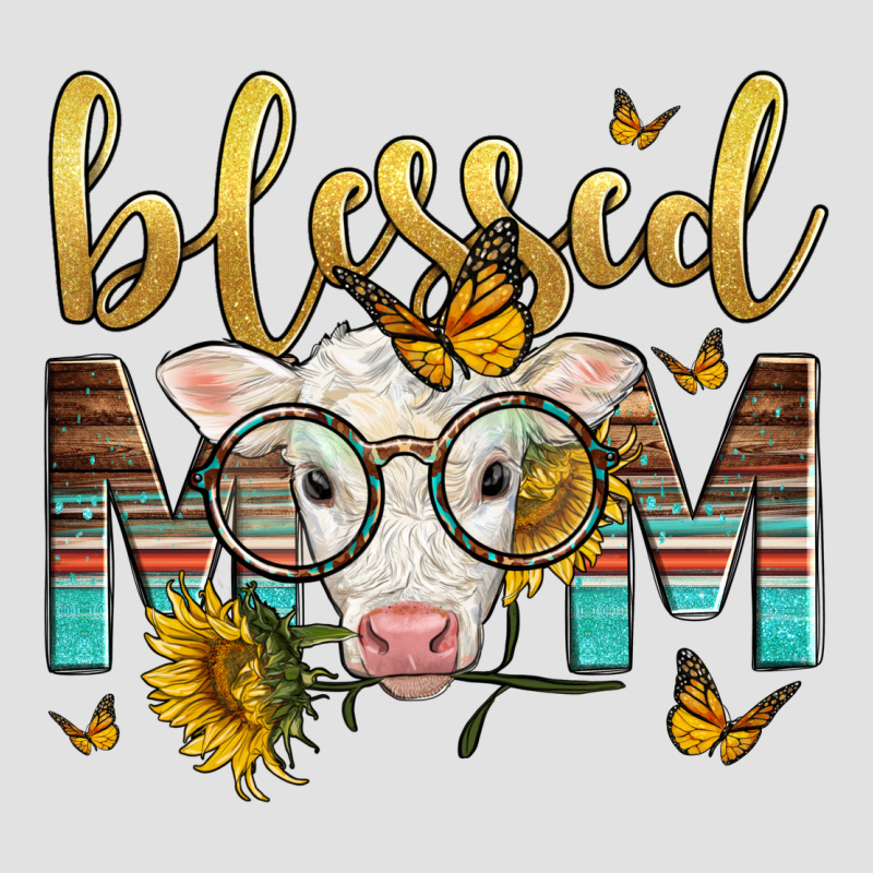 Western Blessed Mom Baby Calf Premium Hoodie by LillyAllenDesigns | Teevron