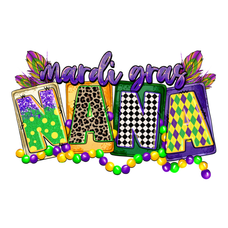 Mardi Gras Nana Premium Tee by CowGirlArtShop | Teevron