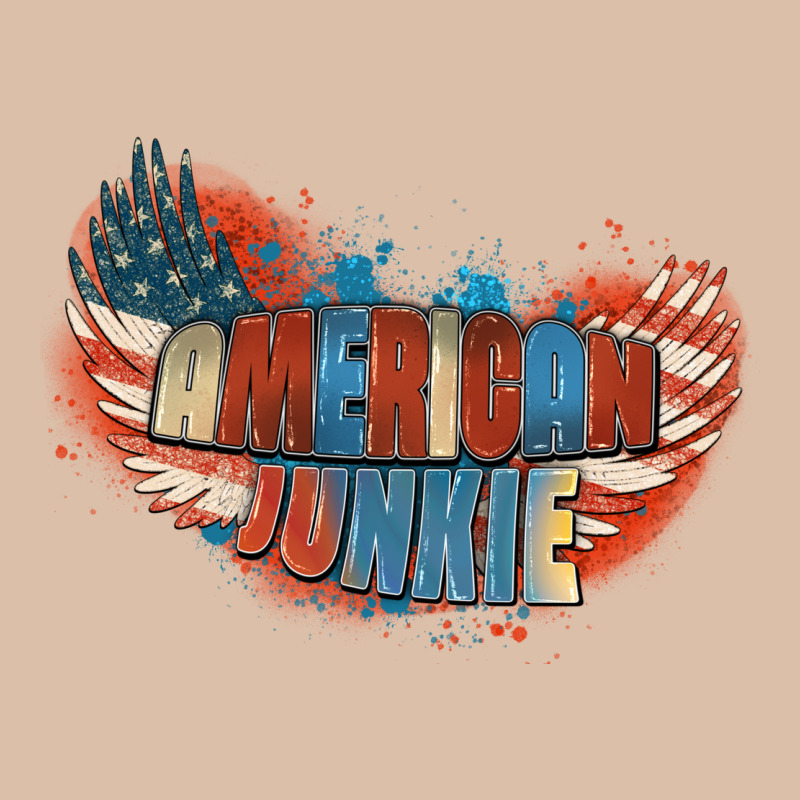 American Junkie 4th Of July Urban Heavy Tee by FaDigitalArtStudio | Teevron