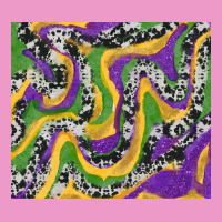 Mardi Gras Cowhide Urban Hoodie | Teevron