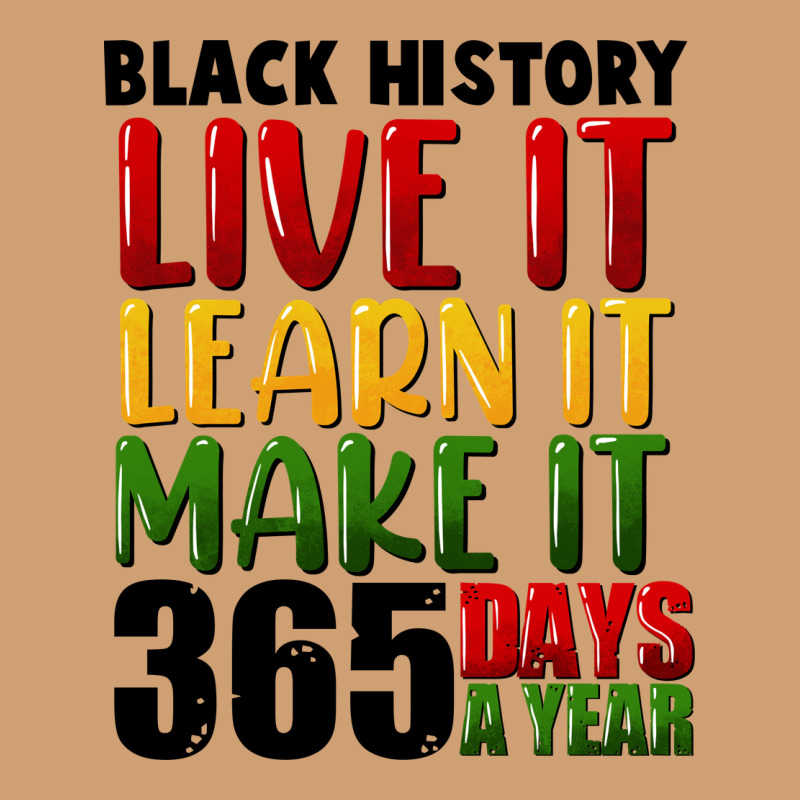 Black History Live It Vintage Tee by FaDigitalArtStudio | Teevron