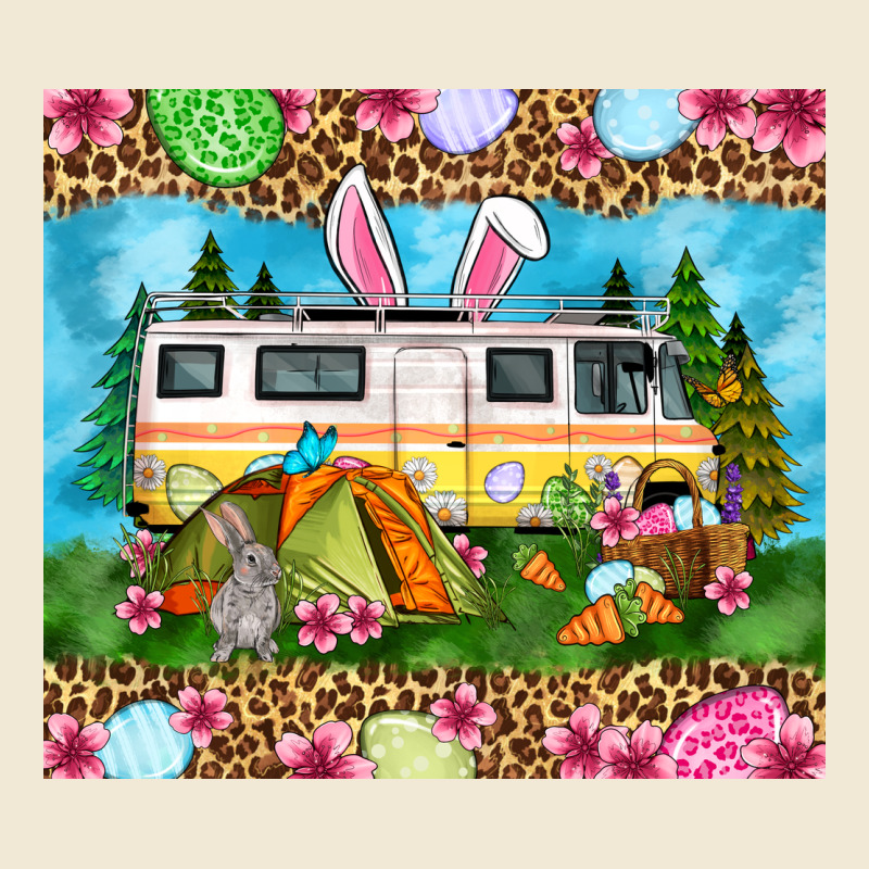 Easter Day Camping Ladies Tee by OliviaCreatesArt | Teevron