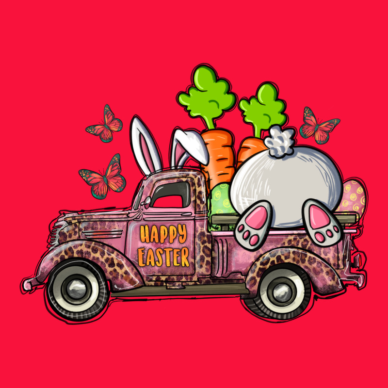 Happy Easter Pink Truck With Bunny Classic Tee by RanaPortraitStore | Teevron
