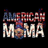 American Mama With Gnome Mother's Day Heavy Core Tee | Teevron