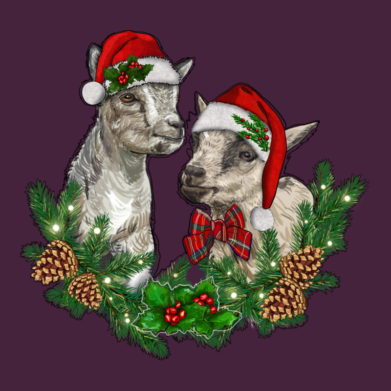Christmas Baby Goats Premium Tee by RanaPortraitStore | Teevron
