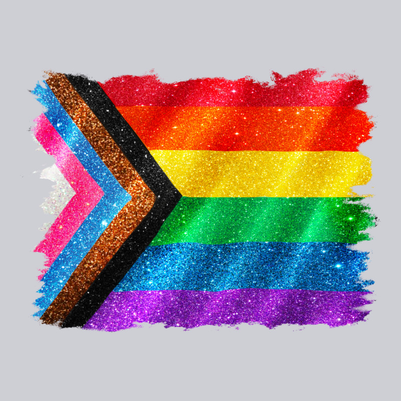 Pride Flag Background Classic Tee by CowGirlArtShop | Teevron