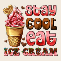 Stay Cool Eat Ice Cream Zipper Hoodie | Teevron