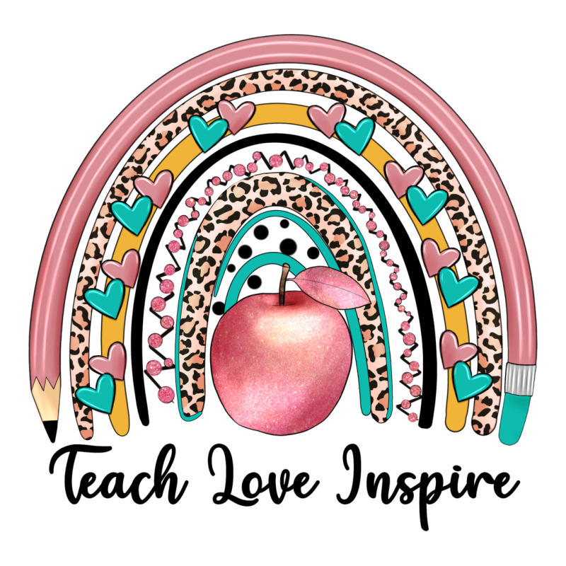 Teach Love Inspire Heavyweight Hoodie by JahusDesignShop | Teevron