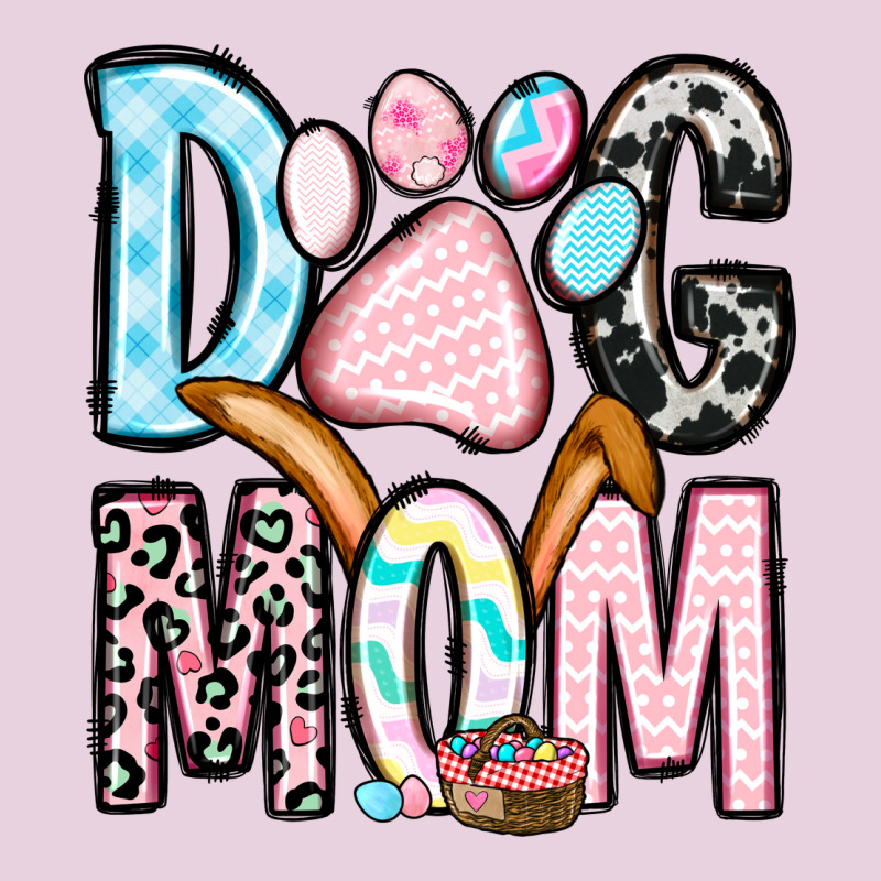 Easter Dog Mom Ladies Tee by OliviaCreatesArt | Teevron
