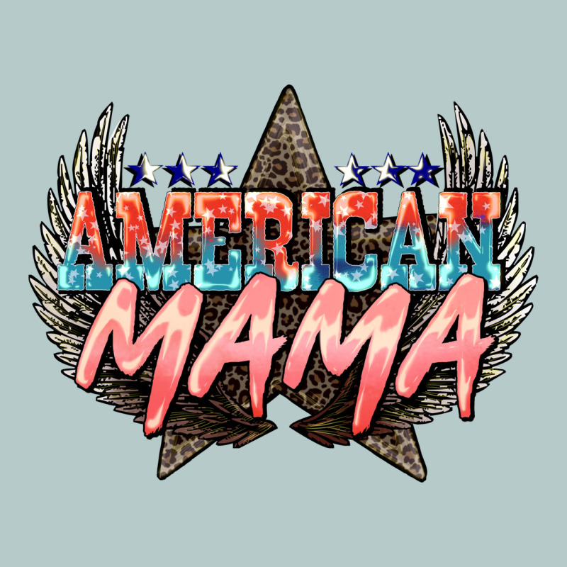 American Mama Mother's Day Heavy Core Tee by HowdyJamesFarm | Teevron
